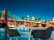 Фотошпалери Міст нічного New York - 1