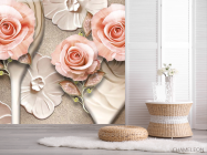 Фотошпалери Троянди стереоскопічні - 2