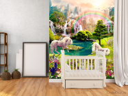 Фотообои Лошади, лес - 2