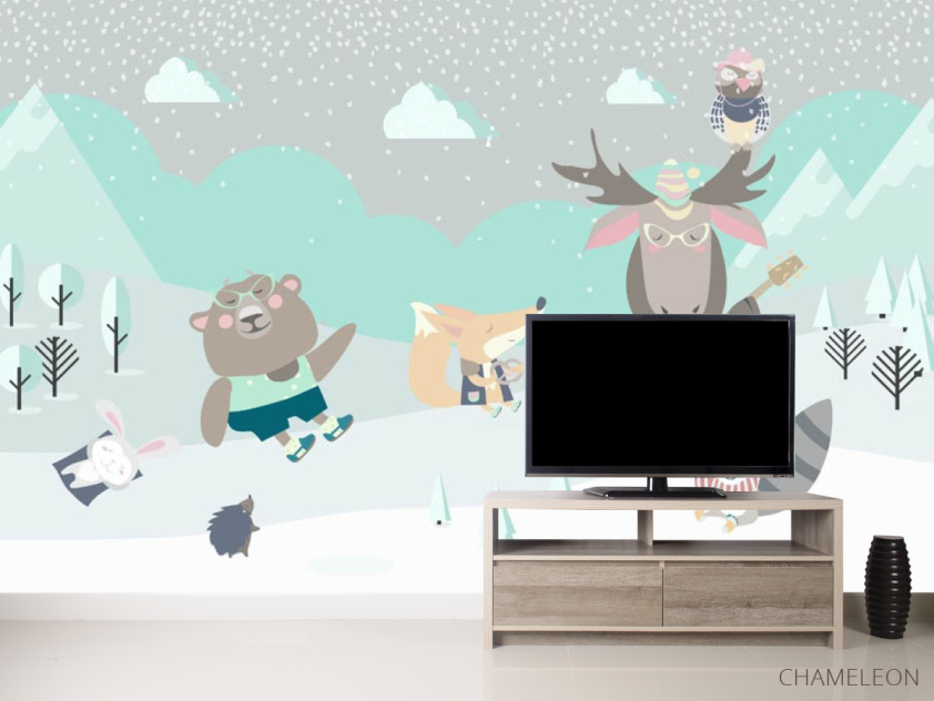 Фотообои Лестные жители - 2