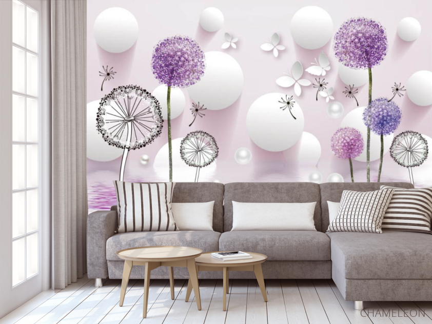 Фотообои одуванчики - 3