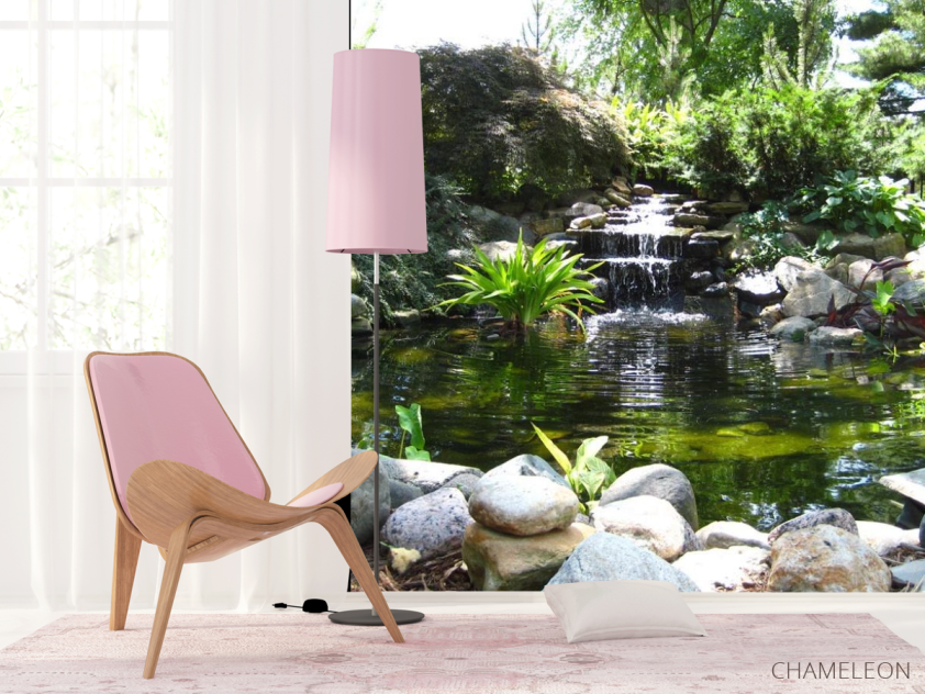 Фотошпалери Водоспад, озерце - 4