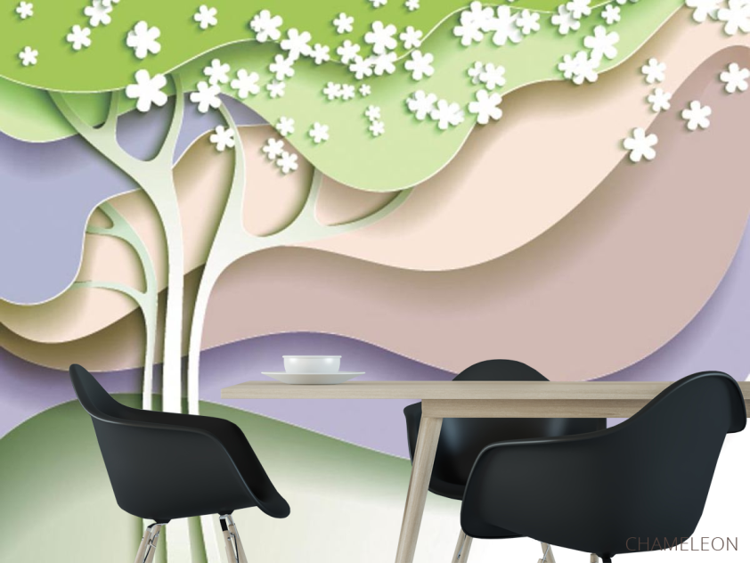 Фотошпалери 3d дерево - 1