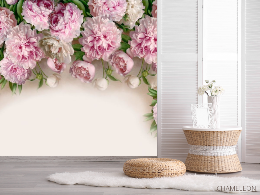 Фотошпалери Рожеві півонії - 2