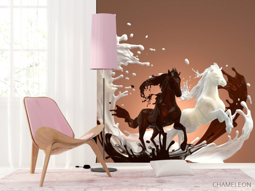 Фотошпалери Молоко, шоколад - 4