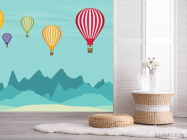 Фотошпалери повітряні кулі - 2