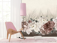 Фотошпалери Дизайнесркие півонії - 4