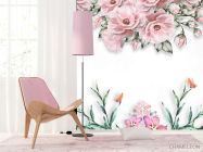 Фотошпалери Акварельні квіти - 4