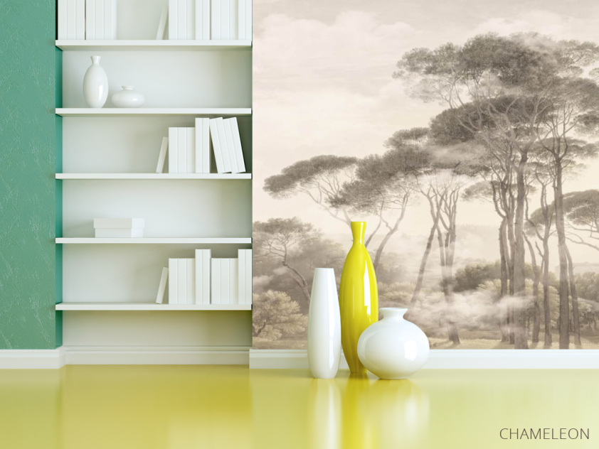 Фотошпалери стильні квіти - 3