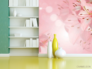 Фотошпалери Лілії 3д - 3