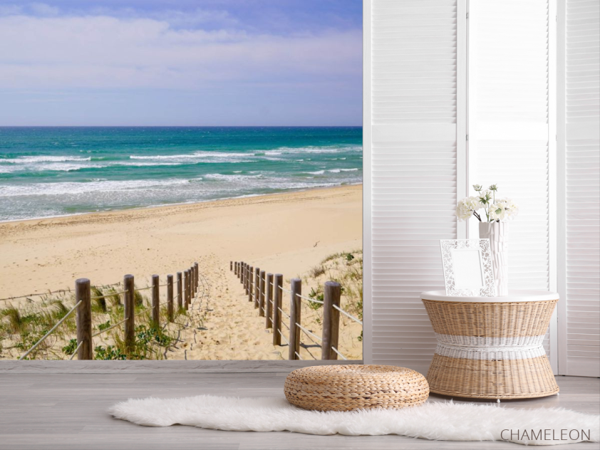 Фотошпалери стежка до моря - 2