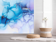 Фотошпалери Блакитний флюїд - 2