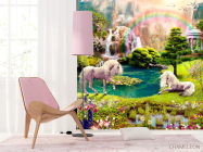 Фотошпалери Коні, ліс - 4