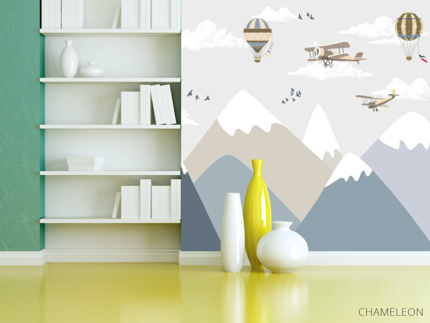 Фотошпалери Гори і літачки - 3