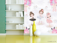 Фотошпалери Балеринки для дівчинки - 3