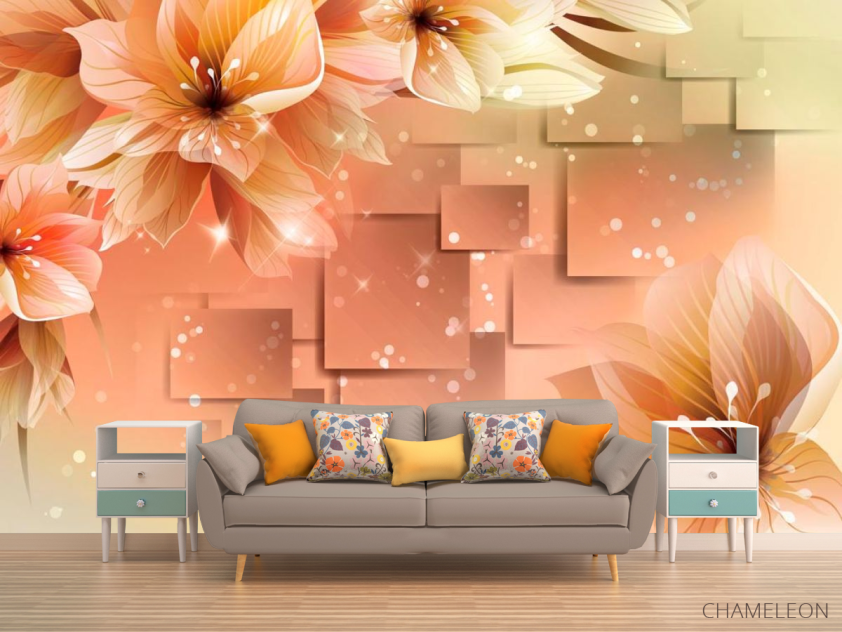 Фотообои в кухню Цветы - 1