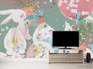 Фотообои Сказочные зайки - 2