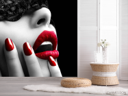Фотообои Красные губки - 2