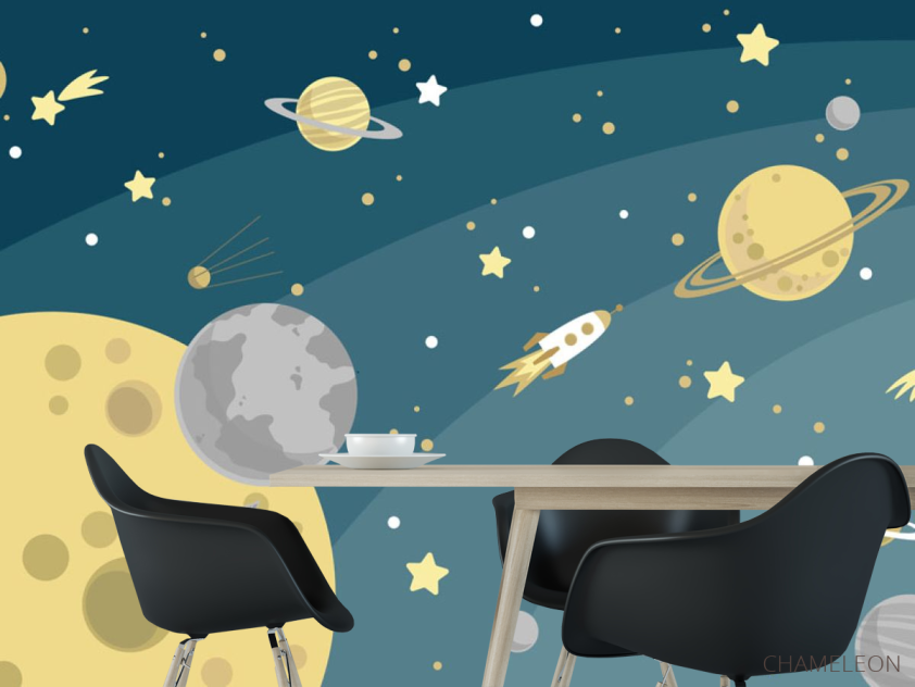 Фотошпалери Космічний принт - 1