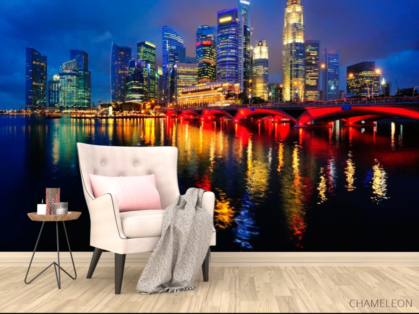 Фотообои Яркие краски города - 4