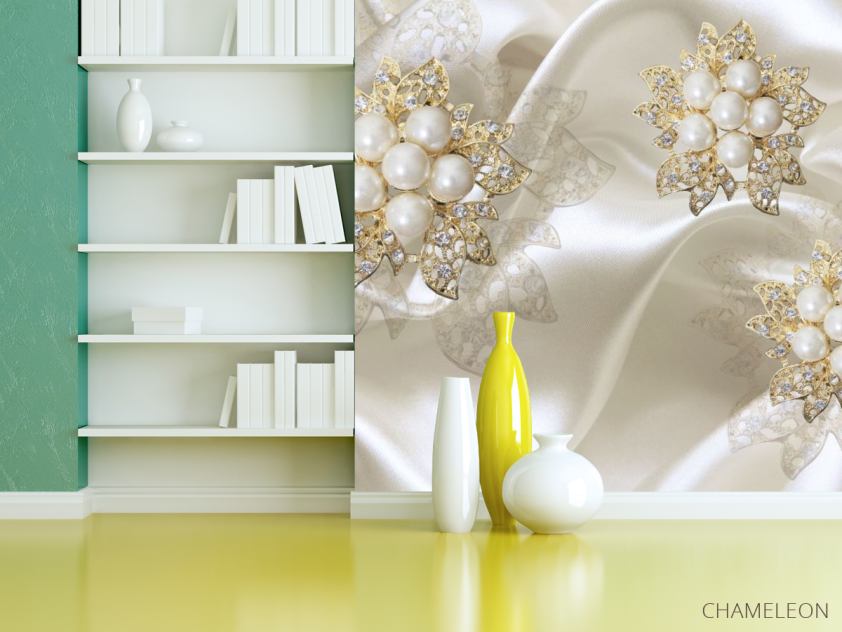 Фотошпалери 3D перли - 3