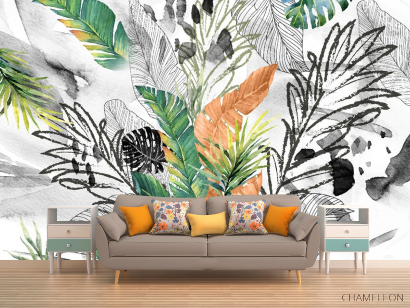 Фотообои Листья тропические - 1