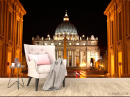 Фотообои Ночной Ватикан - 4