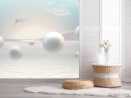 Фотошпалери Кулі з дельфінами - 2