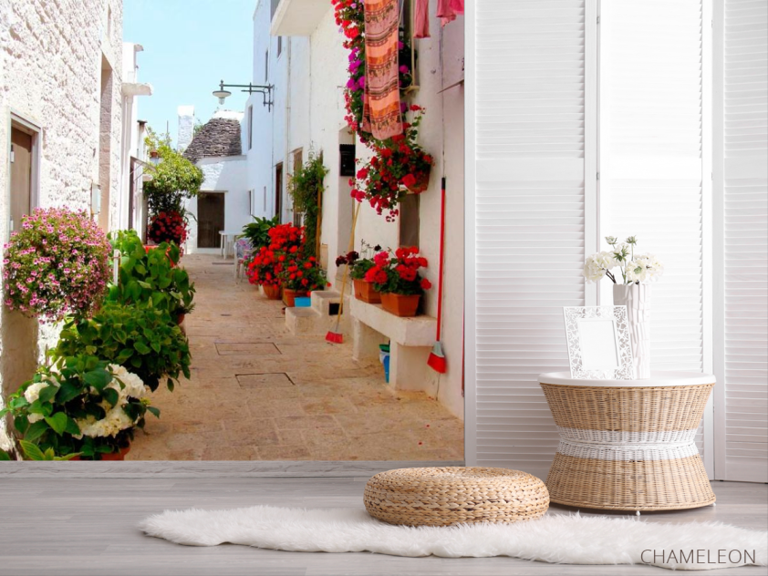 Фотошпалери Італійський дворик - 2