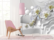 Фотошпалери 3Д орхідеї - 4