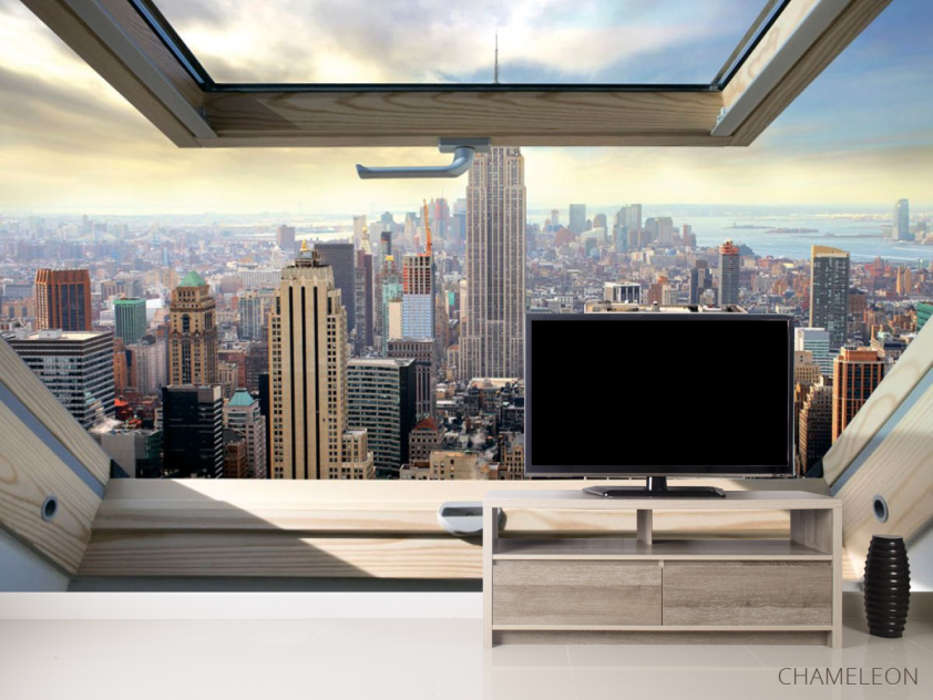 Фотообои Вид на современный город - 2