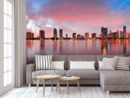 Фотообои Вода, вдали город - 3