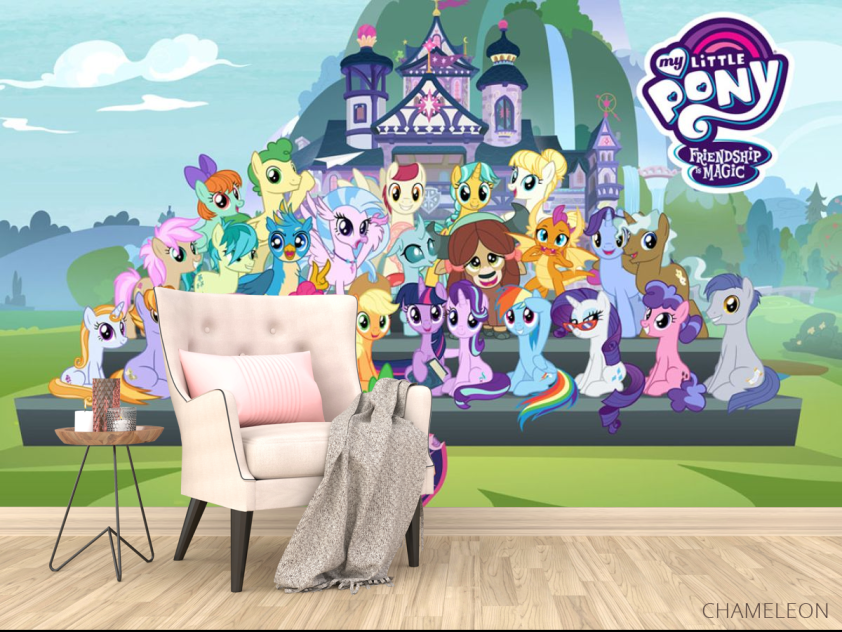 Фотообои Все литл пони - 4
