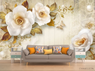 Фотообои цветы - 1