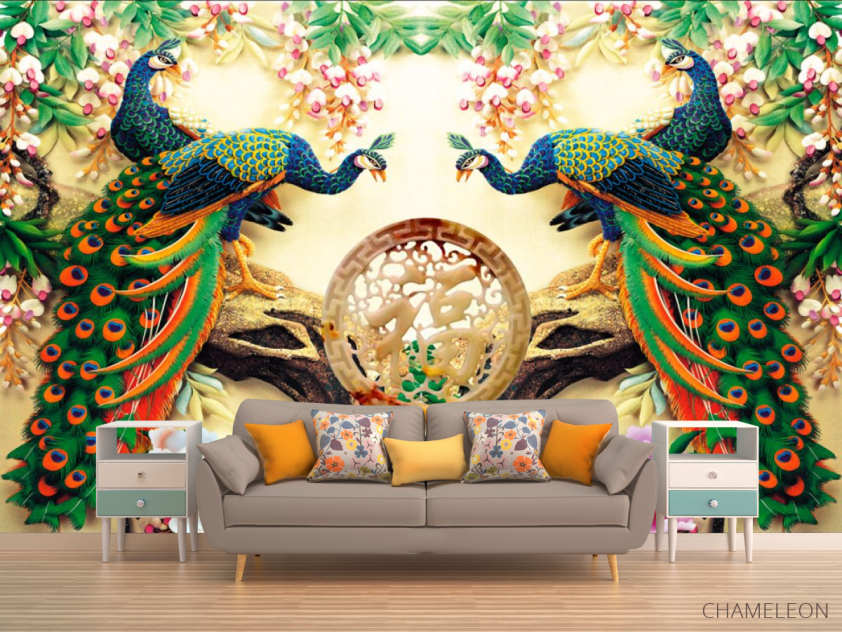 Фотообои Павлины - 1