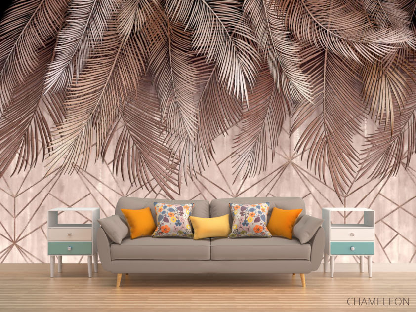 Фотообои листья - 1