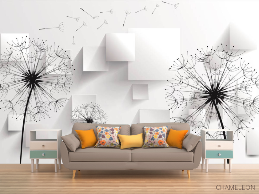 Фотообои Векторные одуванчики - 1