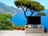 Фотообои Дерево над крепостью - 2