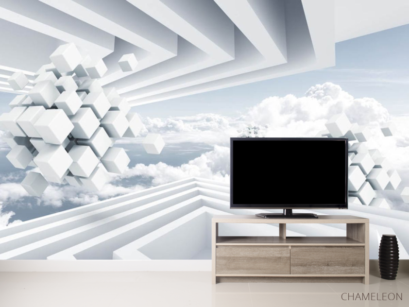 Фотообои Небо и геометрия - 2