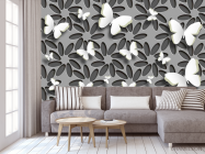 3д фотообои Бабочки - 3