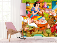 Фотошпалери Білосніжка і гноми - 4