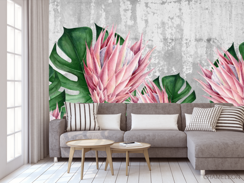 Фотообои Цветы протеи - 3