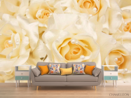 Фотообои Розы оттенка кремового - 1