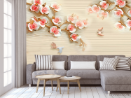 Фотообои Сакура 3d стереоскопическая - 3