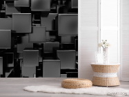 Фотошпалери Фотошпалери Чорні лакові куби - 2