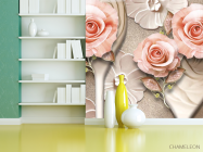 Фотошпалери Троянди стереоскопічні - 3