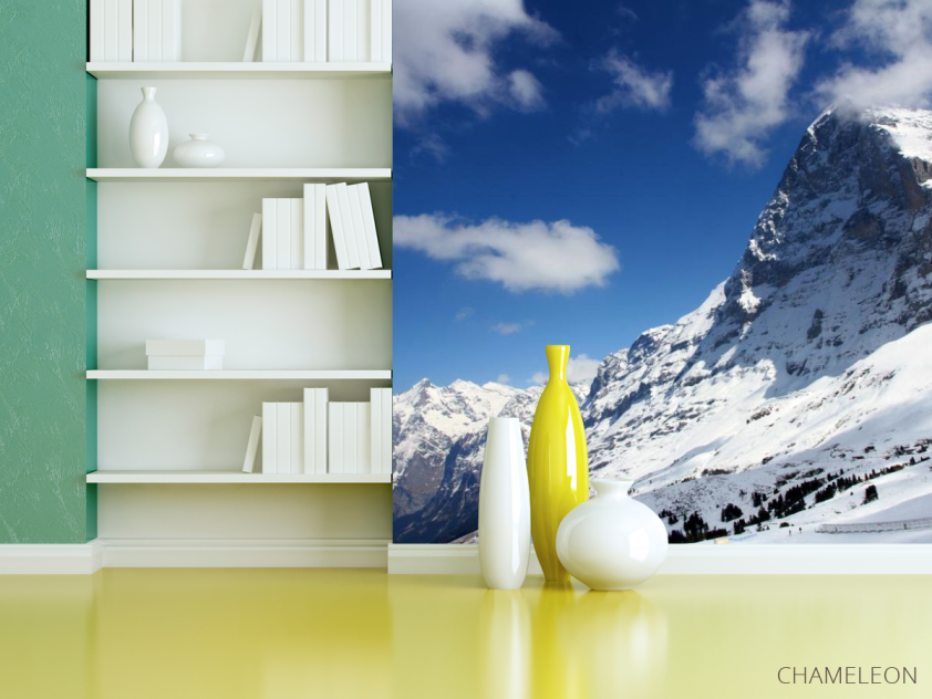 Фотошпалери у снігової гори - 3