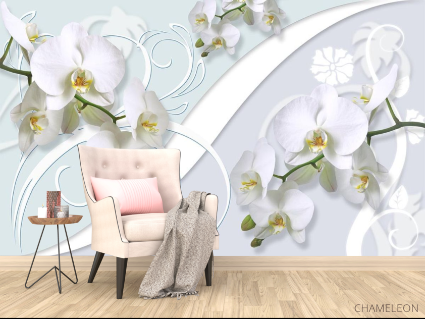 Фотообои Орхидеи 3д - 4