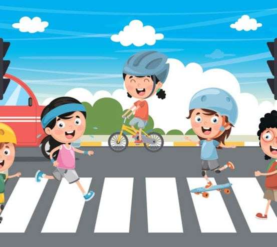 Фотообои Дети на дороге Фотообои Дети на дороге 32819