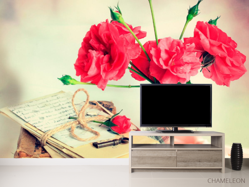 Фотообои в кухню Цветы - 2